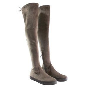 Stuart Weitzman Over-the-Knee boots - Gray Suede